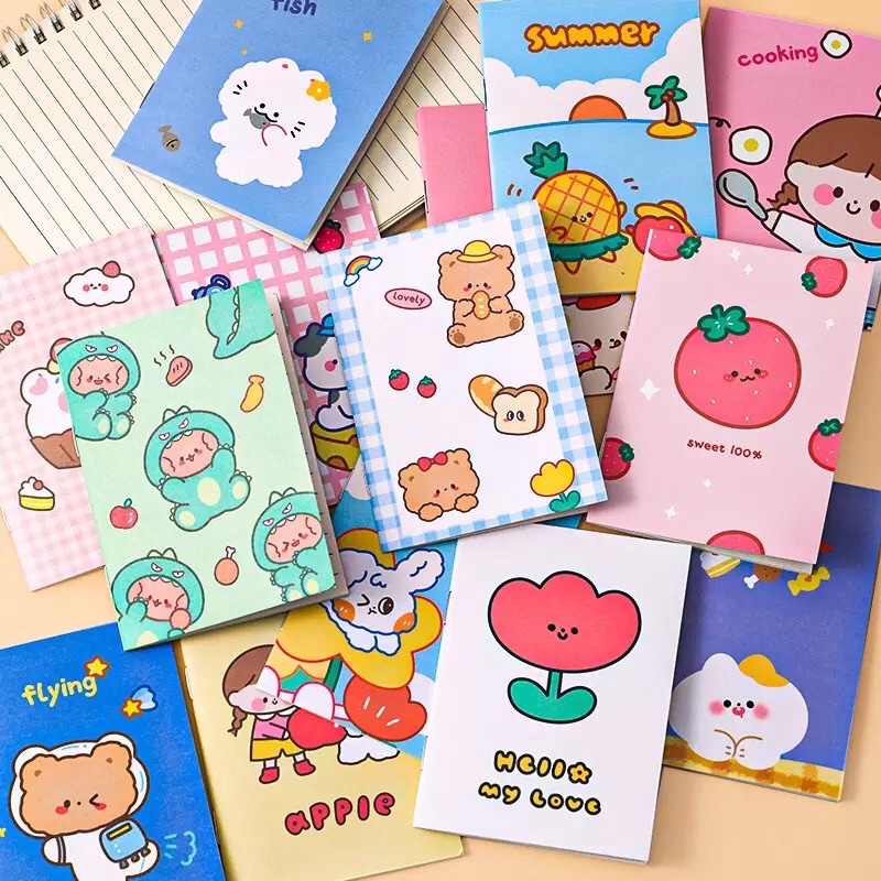 

Sale 5 Pocket Notebook mini notebook catatan kecil