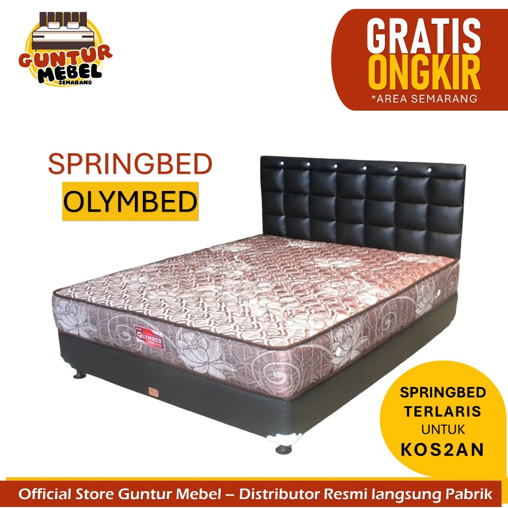 PROMO Springbed matras Olymbed by Bigland 90 100 120 140 160 180 200 kos guntur mebel semarang