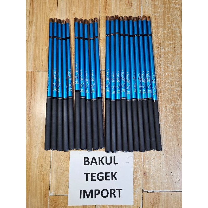 Tegek jinsong blue microfishing Ruas tertutup 42cm ,action medium