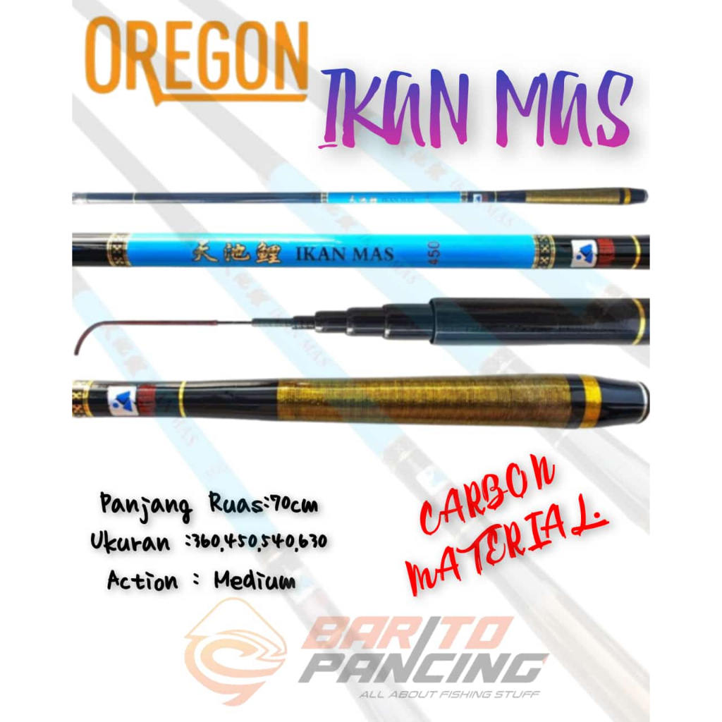 JORAN TEGEK OREGON IKAN MAS 630