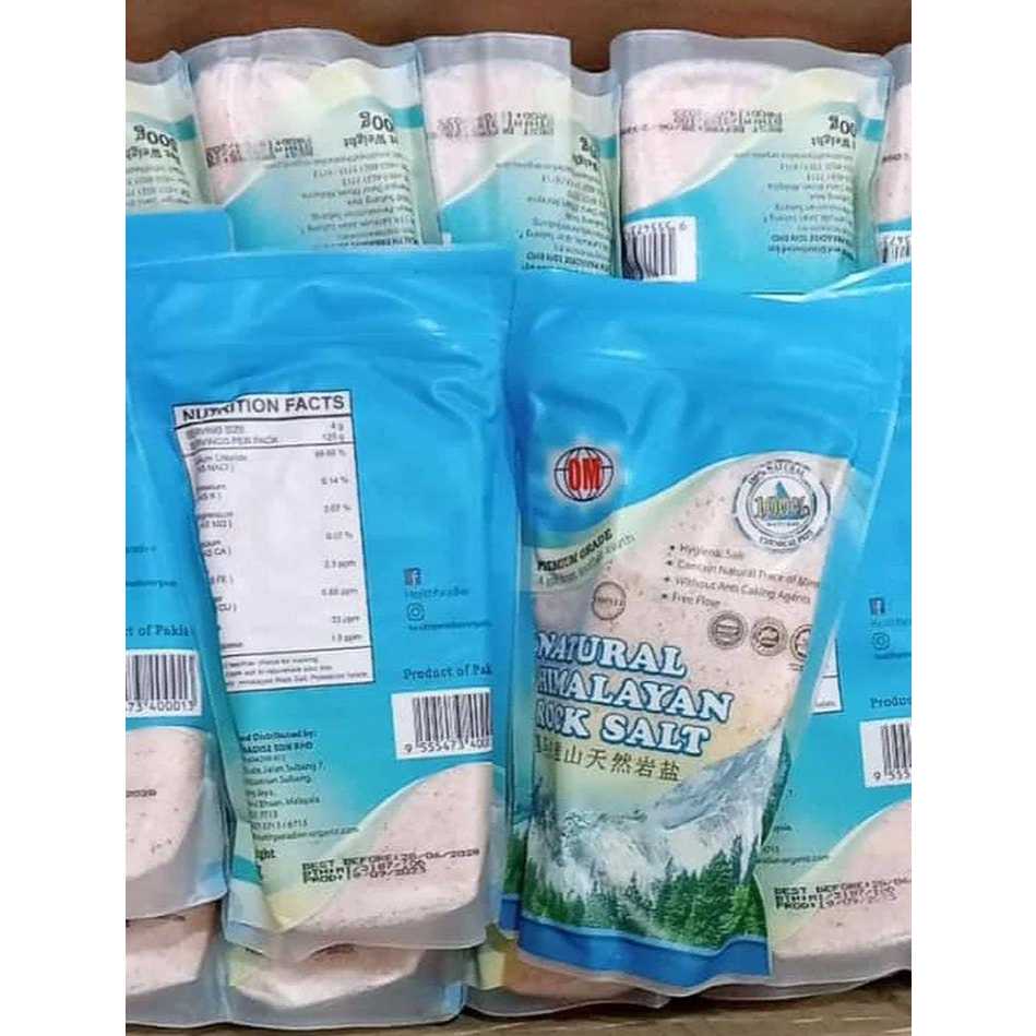 

Natural Himalayan Rock Salt #Garam Himalaya 500gr