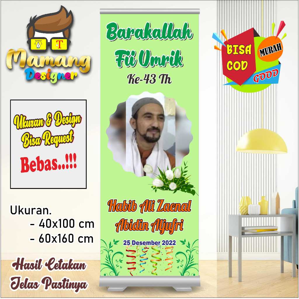 Cetak Banner Spanduk Ulang Tahun Untuk Dewasa Keren bb