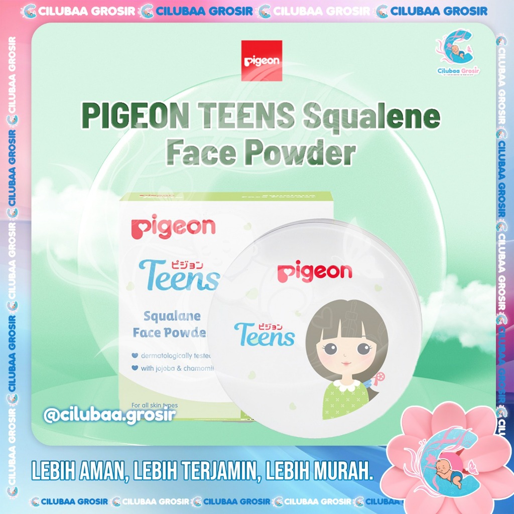 PIGEON TEENS Squalene Face Powder || PIGEON Teens Face Powder 12gr