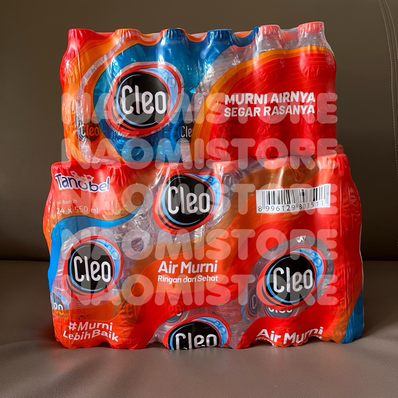 

Cleo Air Mineral Air Minum Botol (550ml & 220ml)