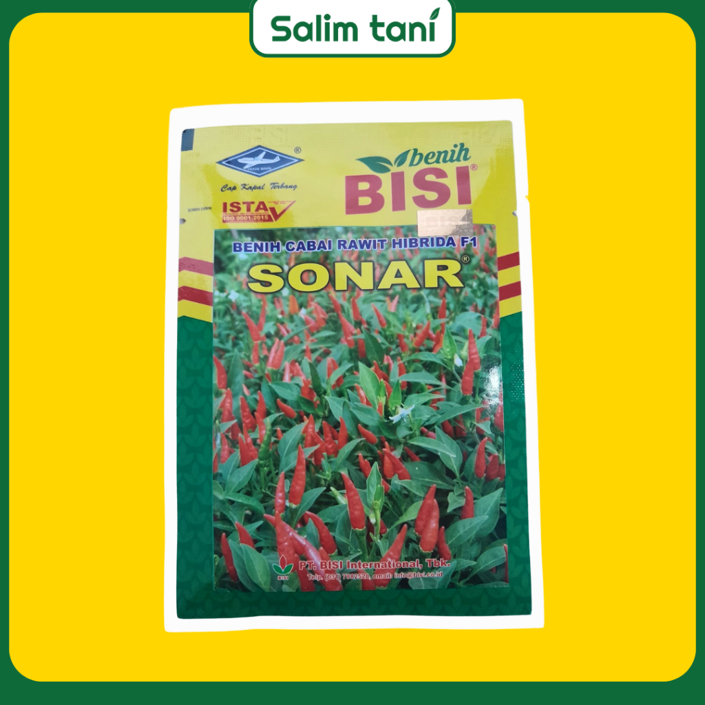 Benih Bibit Cabai Rawit SONAR Cap Kapal Terbang - 10 Gram