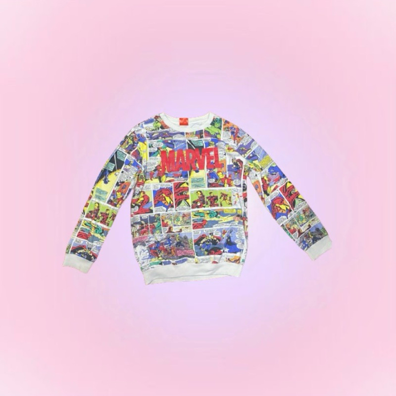 [ PRELOVED ITEM ] nvd marvel sweater