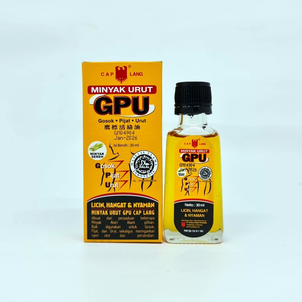 GPU MINYAK URUT 30ML