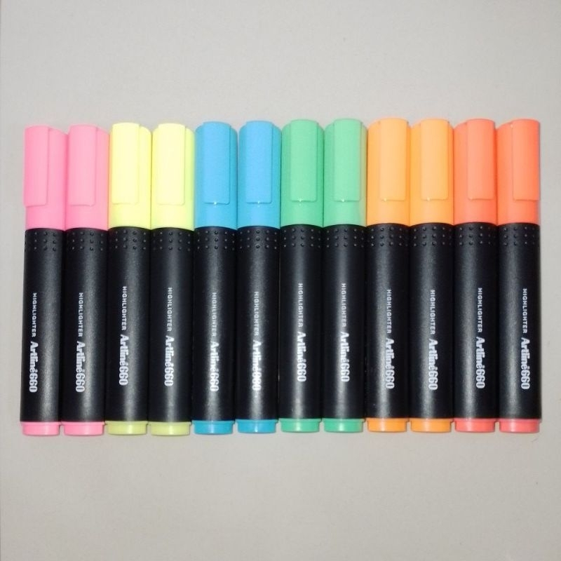 

Ay00! Stabilo HighLighter Artline EK-660 Warna Metalik ( Pak )