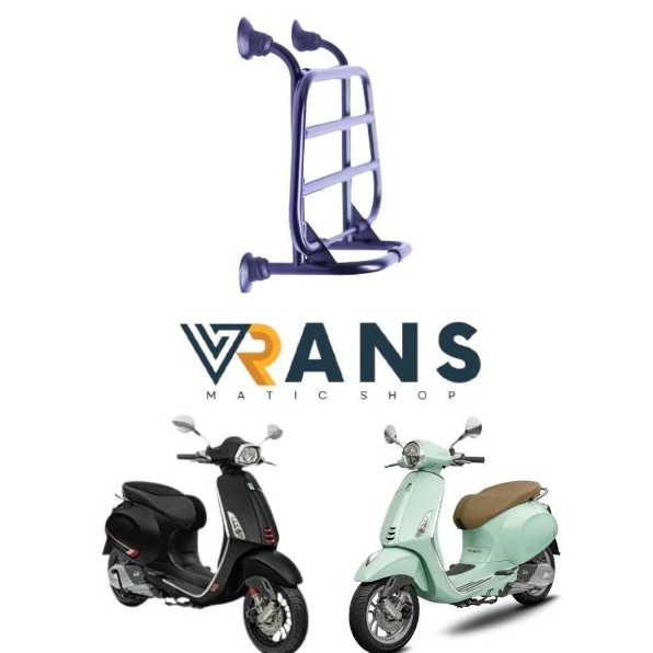 Aksesoris Vespa / Front Rack Vespa Primavera dan Sprint / Rak Depan Vespa Sprint dan Primavera/ Akse
