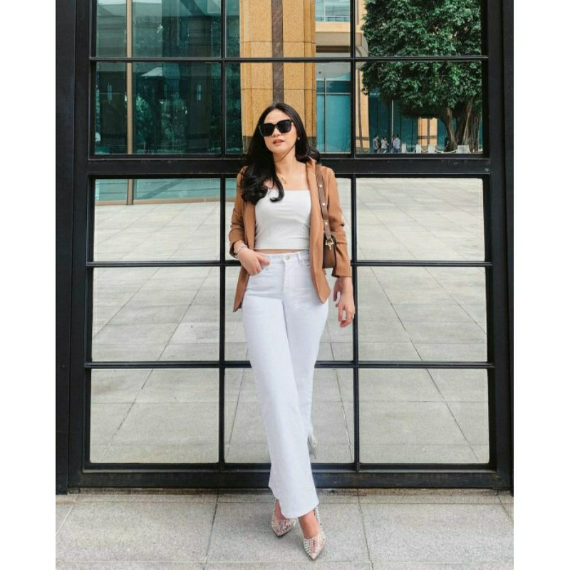 Semi Kulot Stretch HW ( Widie Jeans)