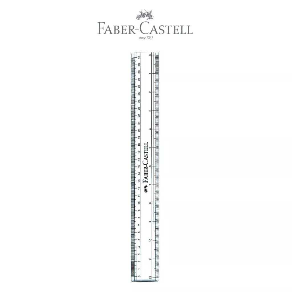 

Faber-Castell Penggaris Ruler Scale Sekolah 15cm 30cm