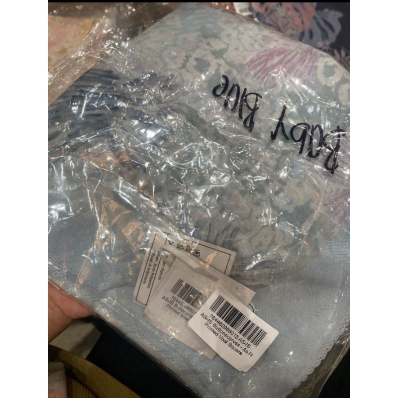 Buttonscarves As Is Les Amities Reborn - Baby Blue