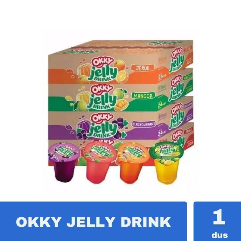 

Okky Jelly Drink 145mlX24 Pcs | Okky Jelly Drink 1 Dus| Okky Jelly| Okky Jelly Drink