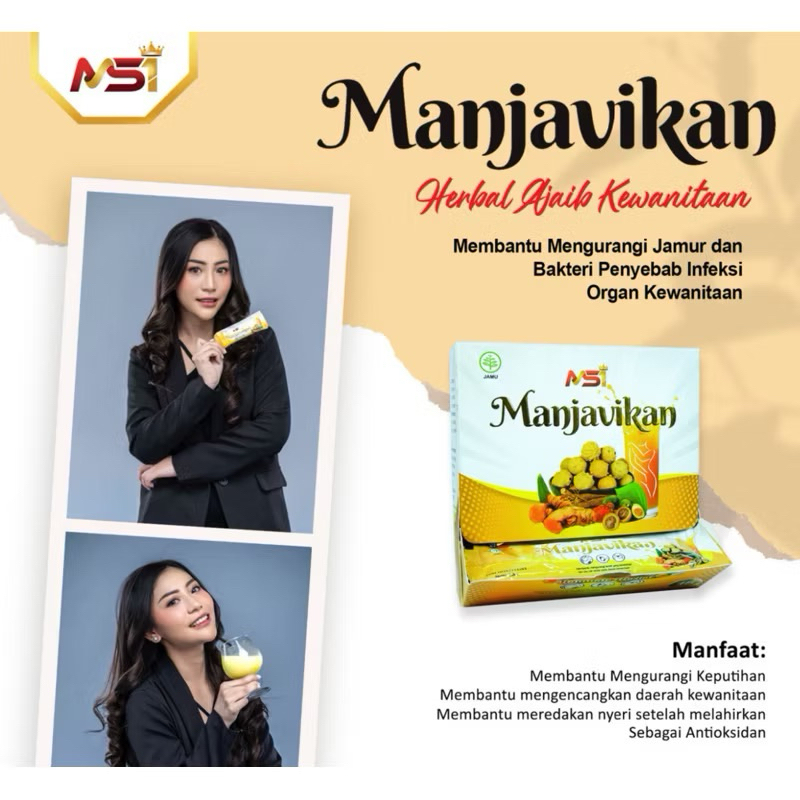 

100% Original Manjavikan msi 20gram