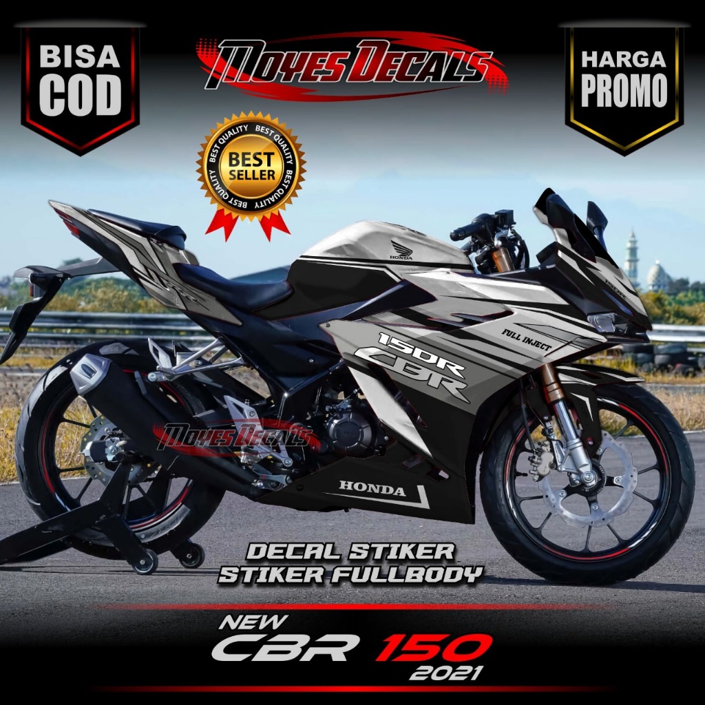 Decal Motor CBR 150 New 2021 - Stiker Motor CBR 150 New 2021 Fullbody Premium - Variasi Motor Honda 