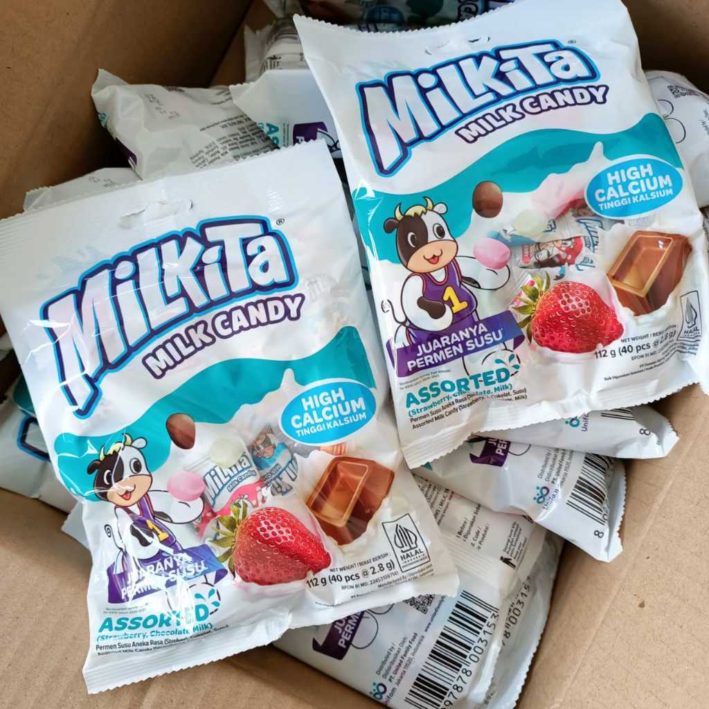 

Milkita Permen Susu Aneka Rasa isi 40 pcs