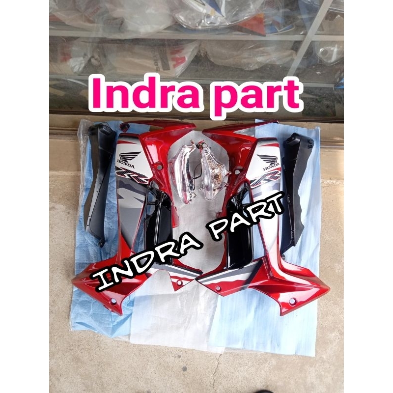 Full Set Sayap Depan Supra X 125 Batman Warna Merah