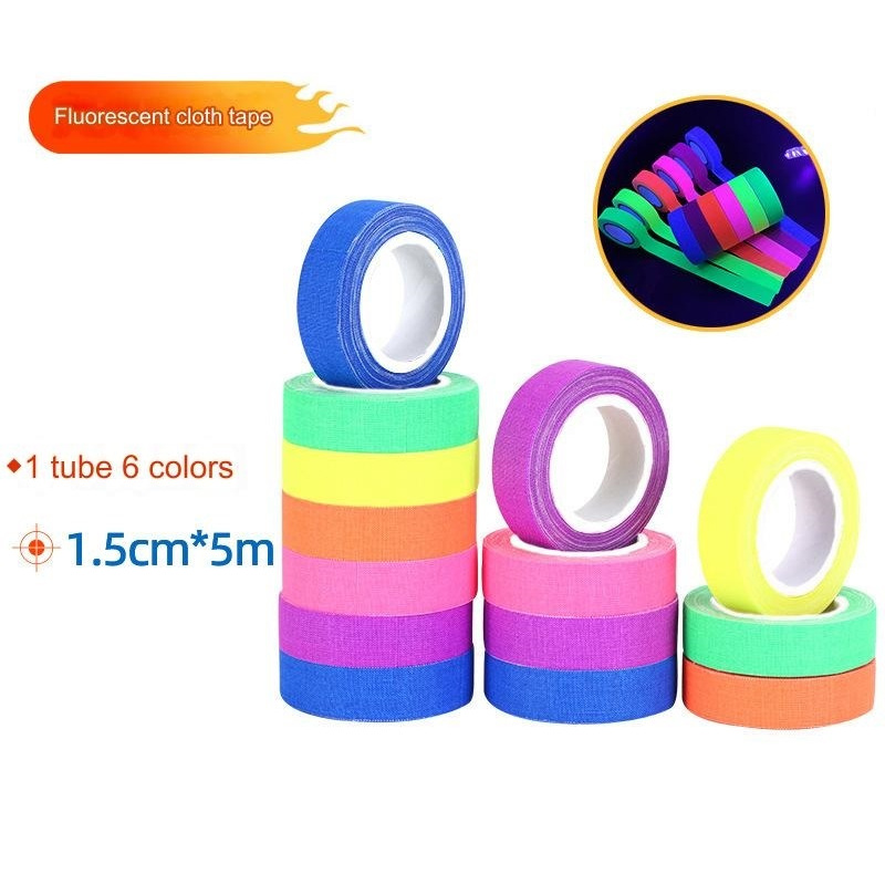 

Lakban Fostor Pita Cahaya / Tape Stiker UV Fosfor Glow In The Dark