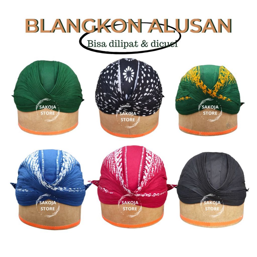 Blangkon Mataram Alusan Jawa Jogja Bisa Dilipat Bisa Dicuci