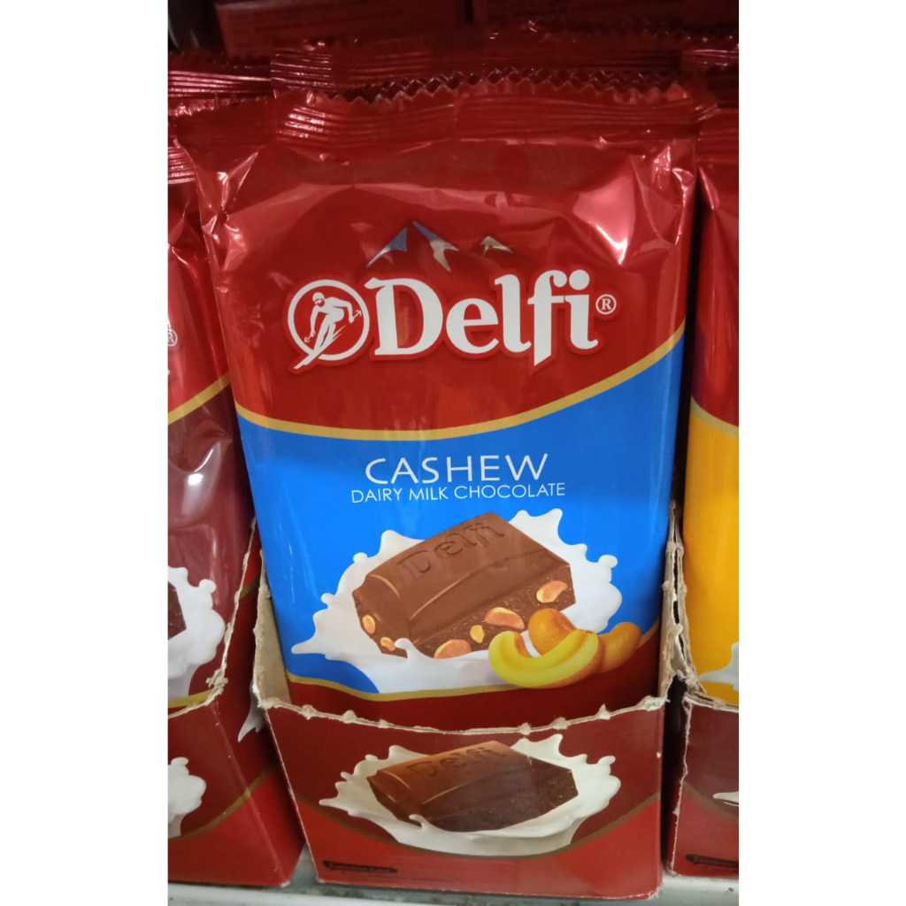 

DELFI CASHEW DAIRY MILK CHOCOLATE 125