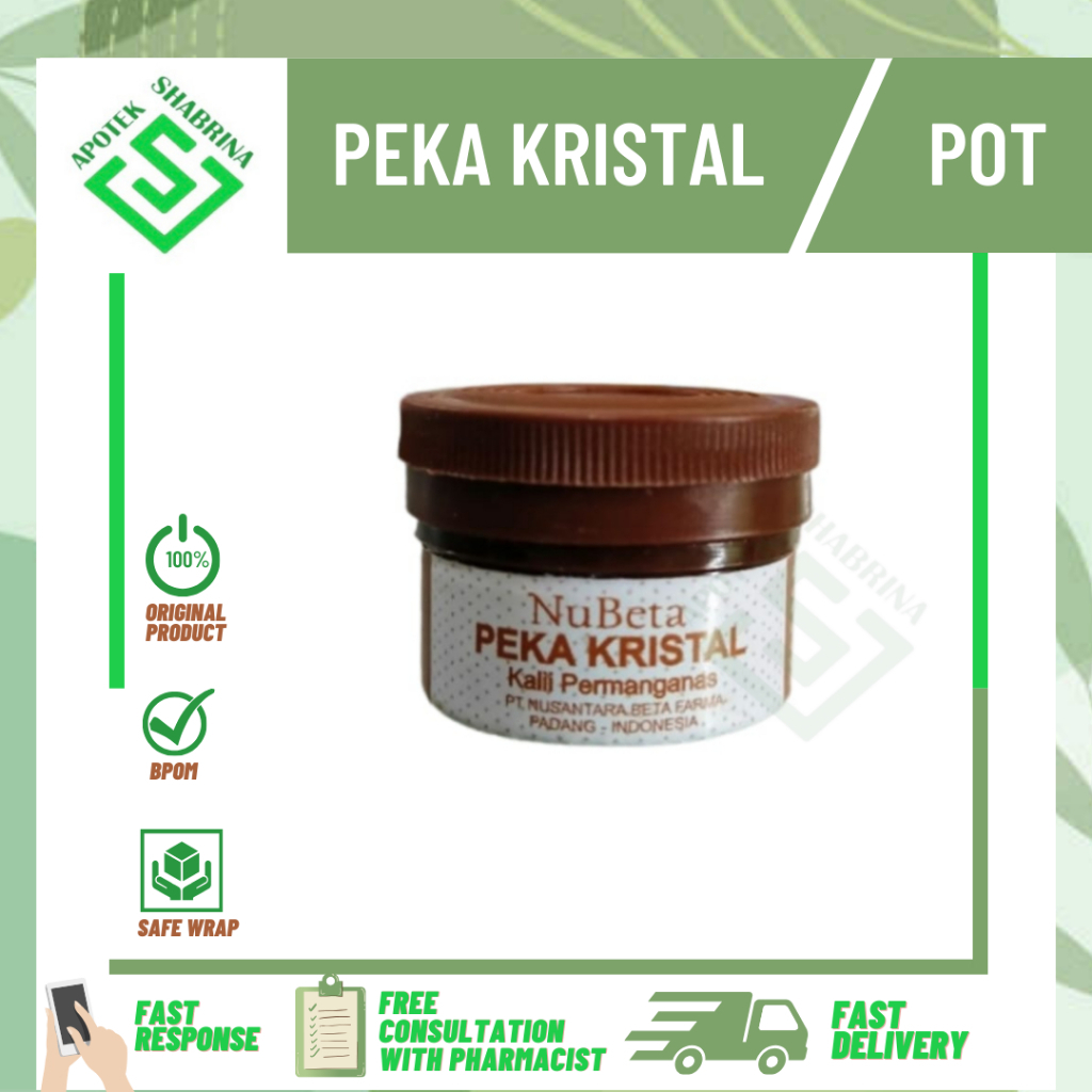 LARUTAN PEKA KRISTAL / PK KRISTAL NU BETA / ANTISEPTIK