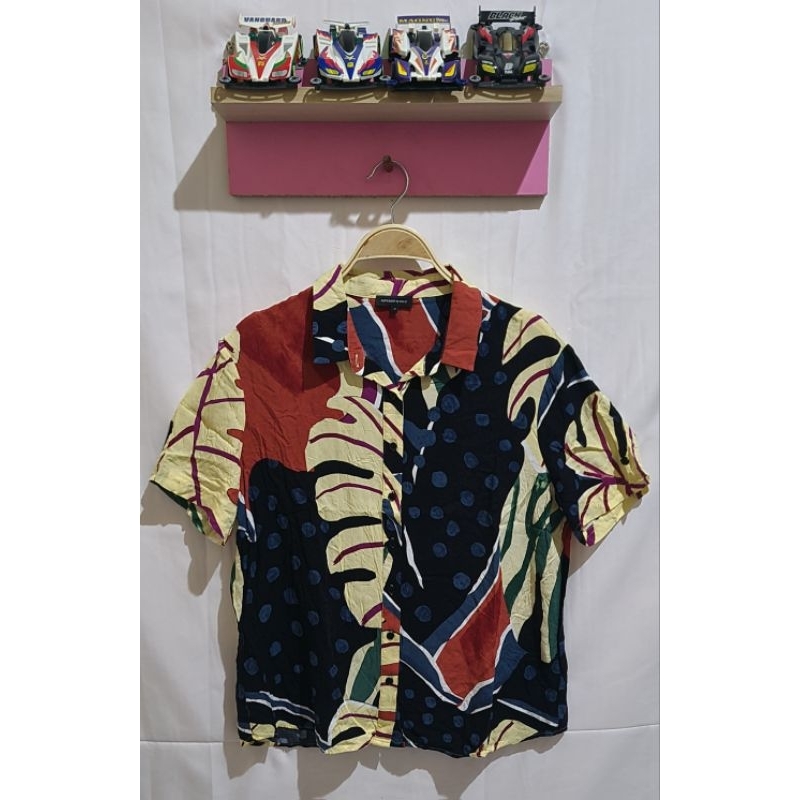 Kemeja SUPERDRY motif Original