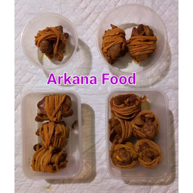 

Ati Ampela Ayam Besar Ungkep Presto isi 1/2/3/5 Piece