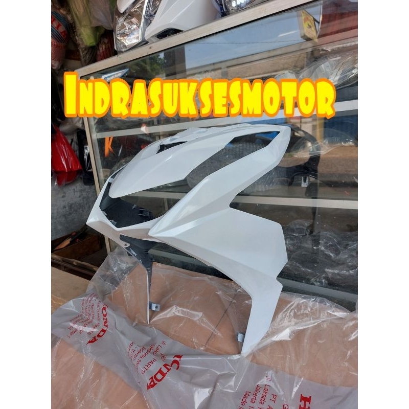 Tameng Body Depan Honda Beat New LED K1A 2020 2021 2022 Warna Putih
