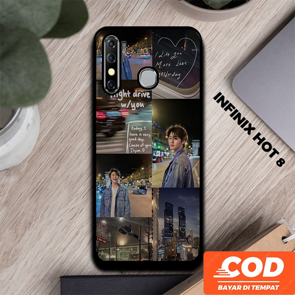 [A28] CASING HANDPHONE INFINIX HOT 8 - CASING INFINIX HOT 8 - CASING FASHION VIRAL - CASE AESTHETIC 