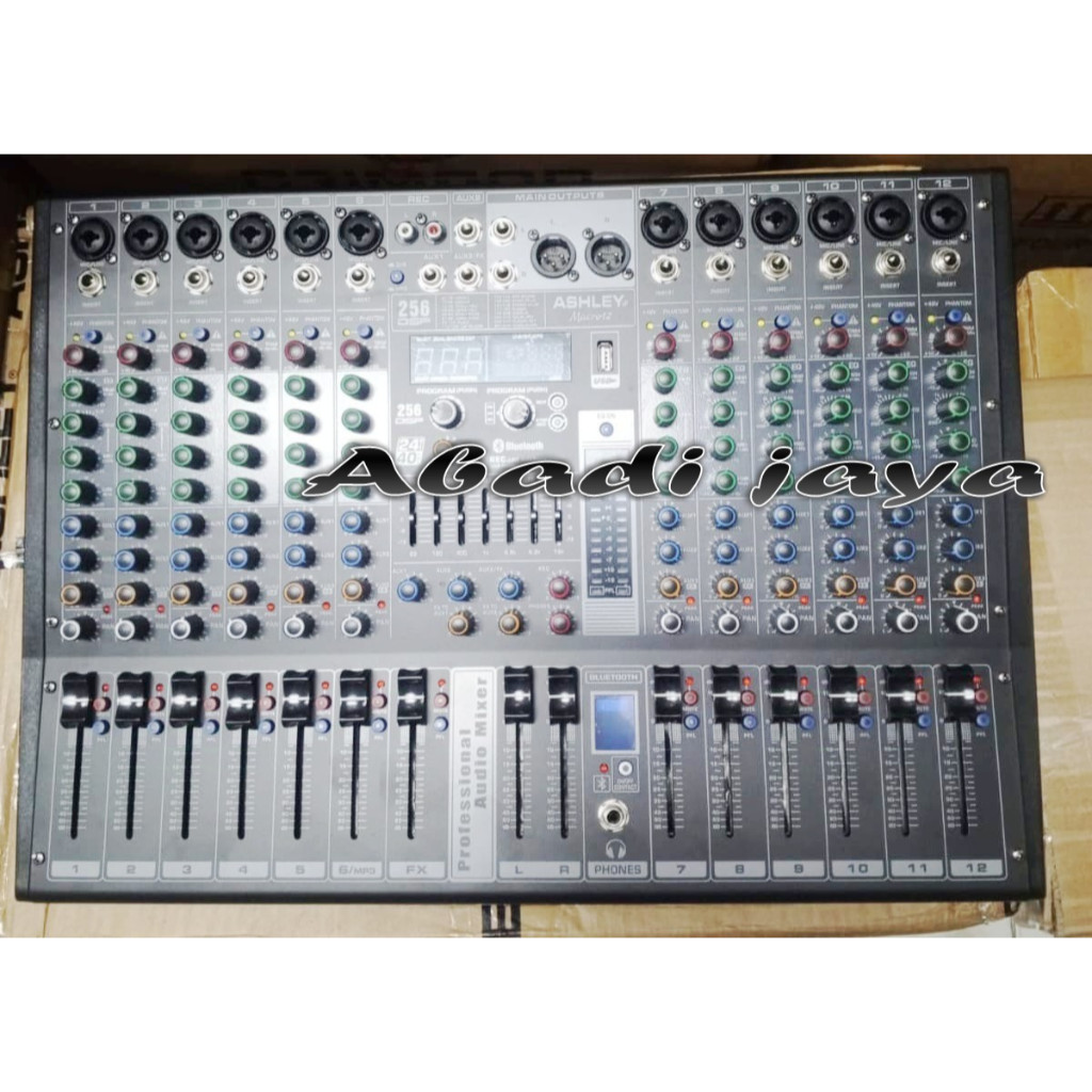 mixer audio ashley MACRO12 MACRO 12 12 CHANNEL