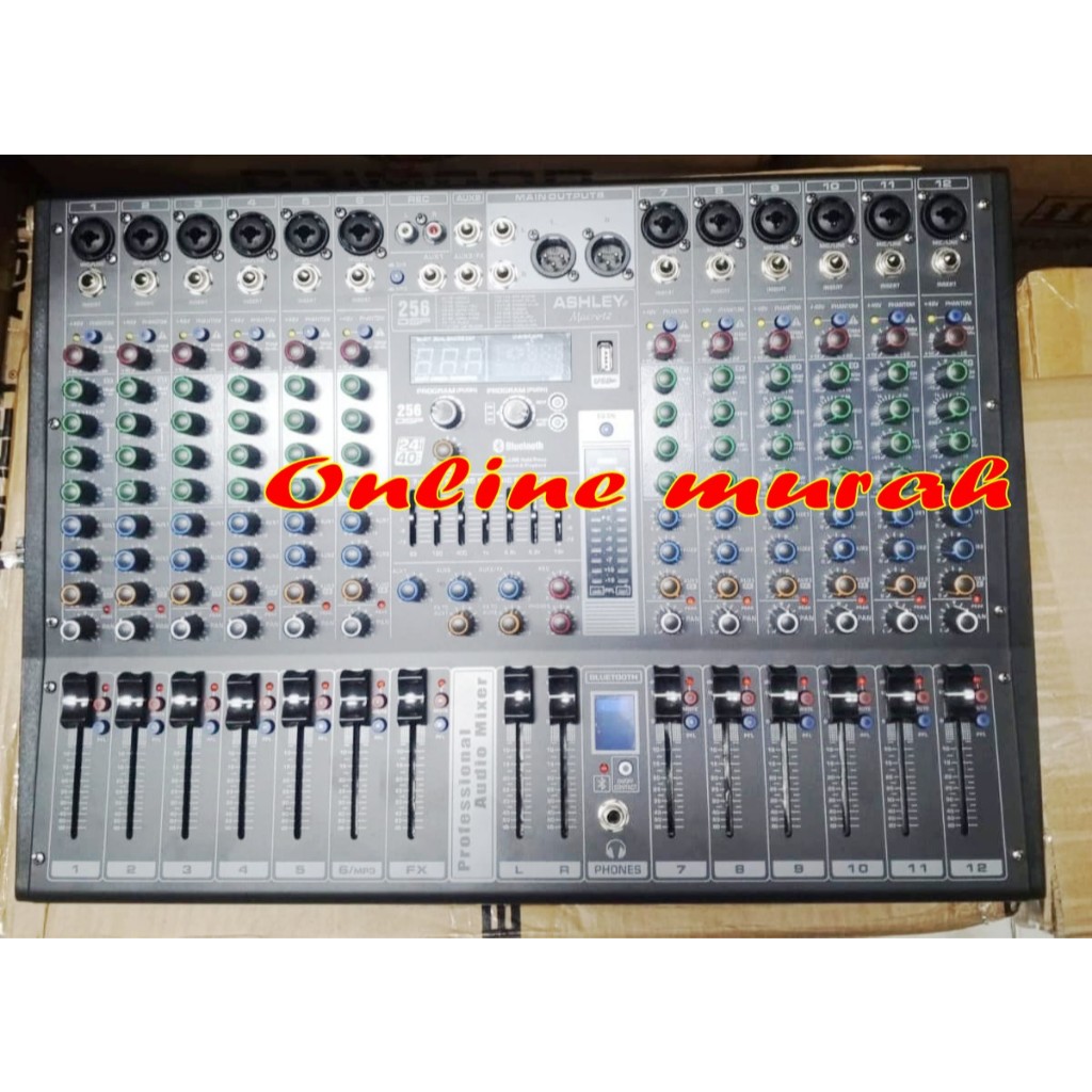 mixer audio ashley MACRO12 MACRO 12 12 CHANNEL