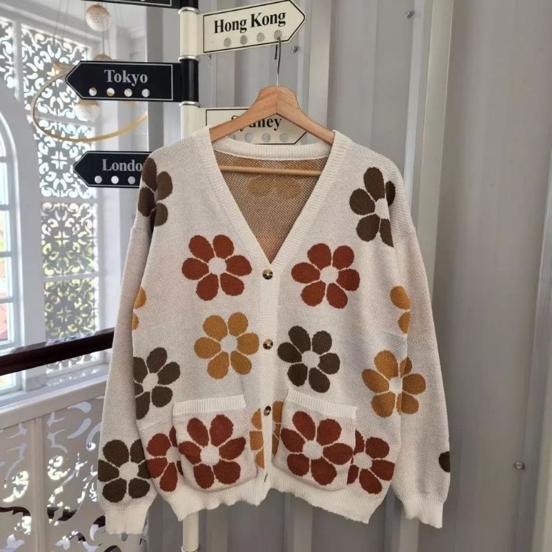 CARDY RAJUT FLOWER TEBAL PREMIUM