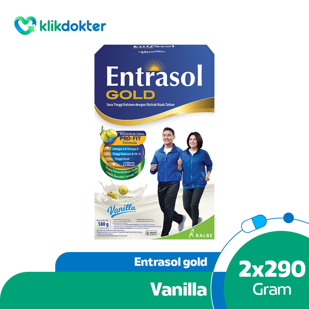 

Entrasol Gold Vanilla 580gr PROMO BOX