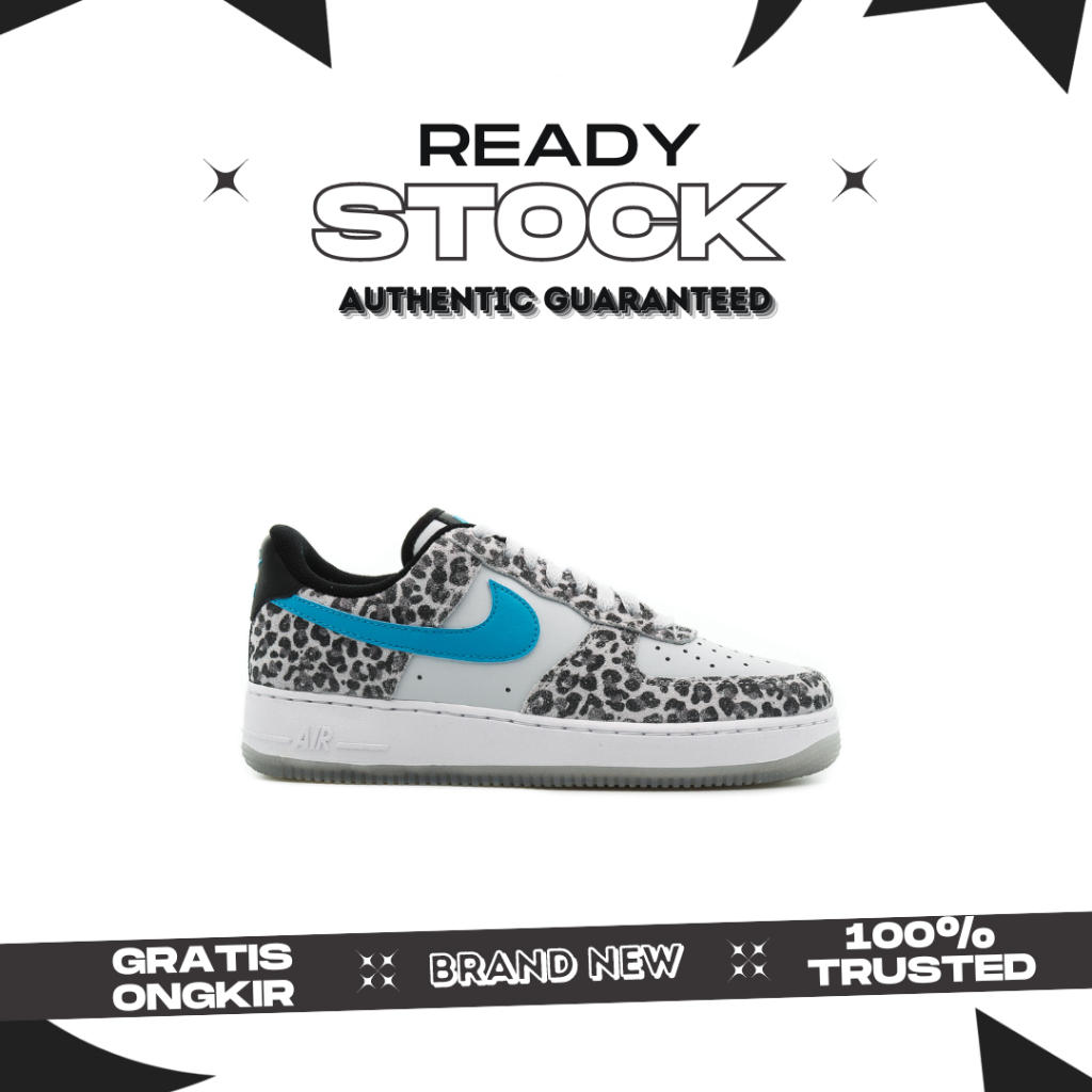 Nike Air Force 1 low Leopard Blue
