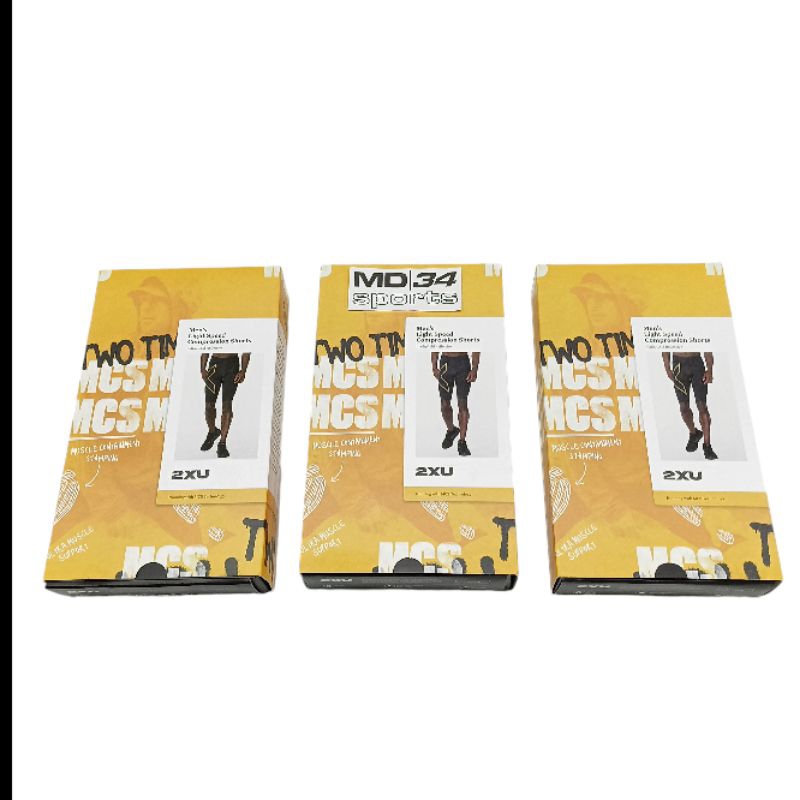 2Xu Mens Light Speed Compression Shorts MCS
