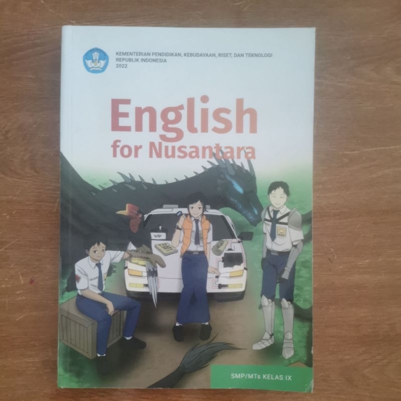 

BUKU KUMER ENGLISH FOR NUSANTARA KELAS 9/IX UNTUK SMP/MTS