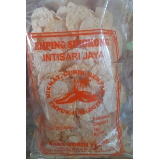 

200gram emping singkong matang rasa gurih telor