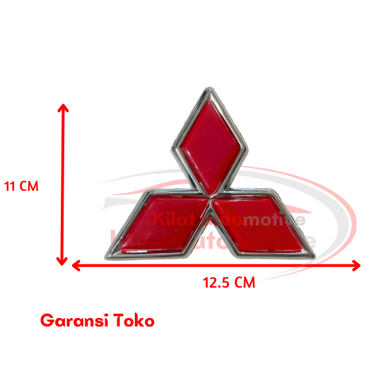 Emblem Logo Tiga Berlian Canter untuk Mitsubishi Coltdiesel Canter
