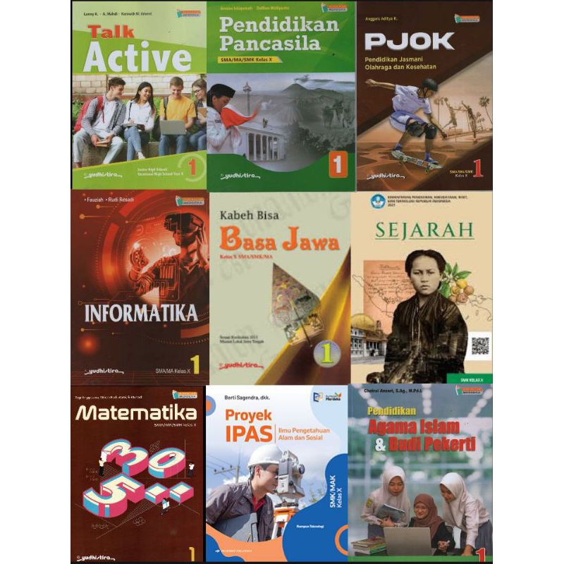 (ORI) TERMURAH BUKU YUDHISTIRA *Kurikulum Merdeka*