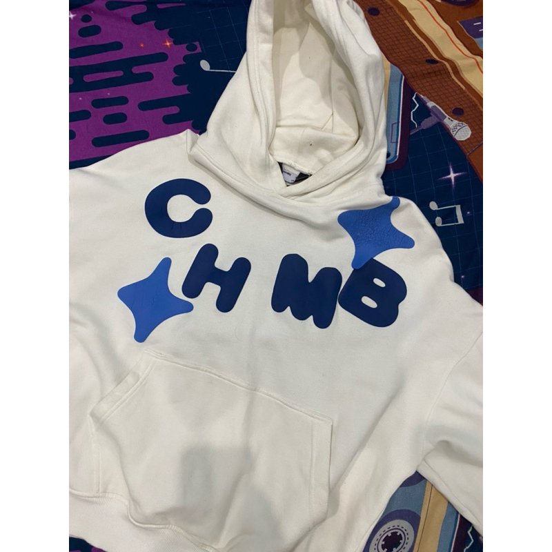 hoodie chmb shooting love broken white