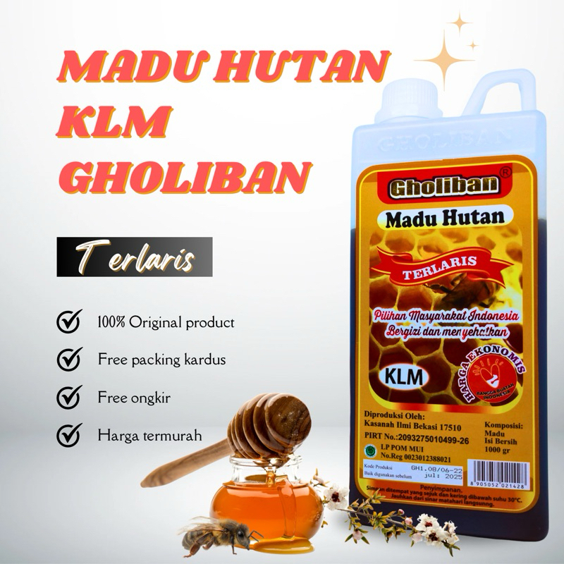 

Madu Hutan KLM Gholiban 1 Kg Terlaris