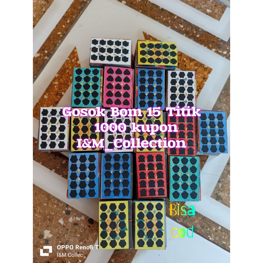 GOSOK BOM MAINAN TERBARU GOSOK BOM TENGKORAK GOSOK BOM PREMIUM TERBARU TITIK 15 BISA COD