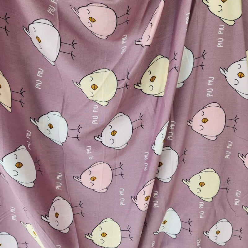 Katun Rayon Viscose | Kain Rayon Motif Anak-anak | Kain Rayon Murah