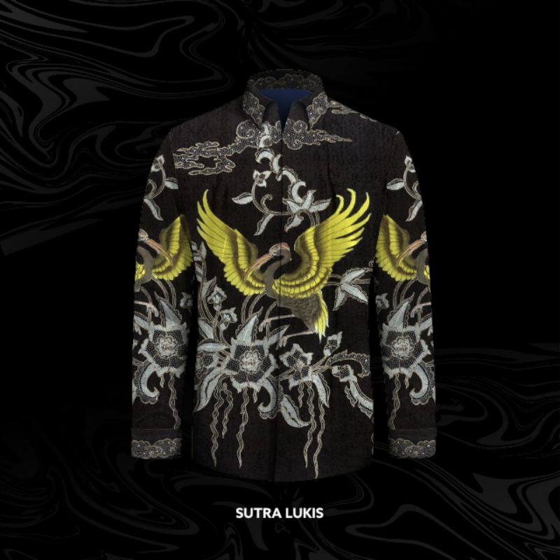Kain Batik Tulis Sutra Lukis Exclusive