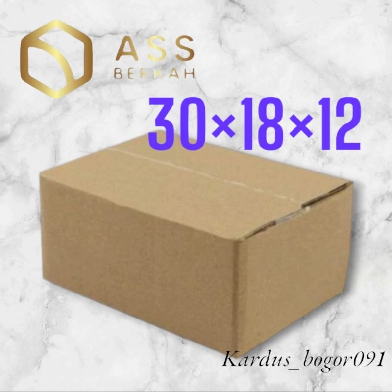 

kardus box packing 30×18×12