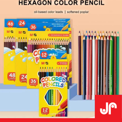 

M&G PENSIL WARNA ISI 12 ,24 WARNA / PENSIL WARNA ANAK SEKOLAH / COLORED PENCIL AWP34365