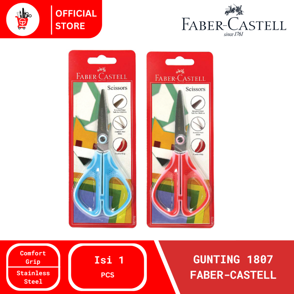 

Scissors | Gunting Faber-Castell 180770 (1 PCS)