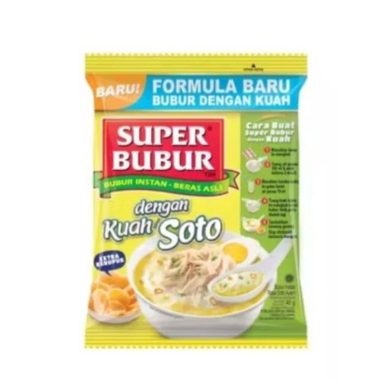 

Super Bubur Bubur Instant Sachet