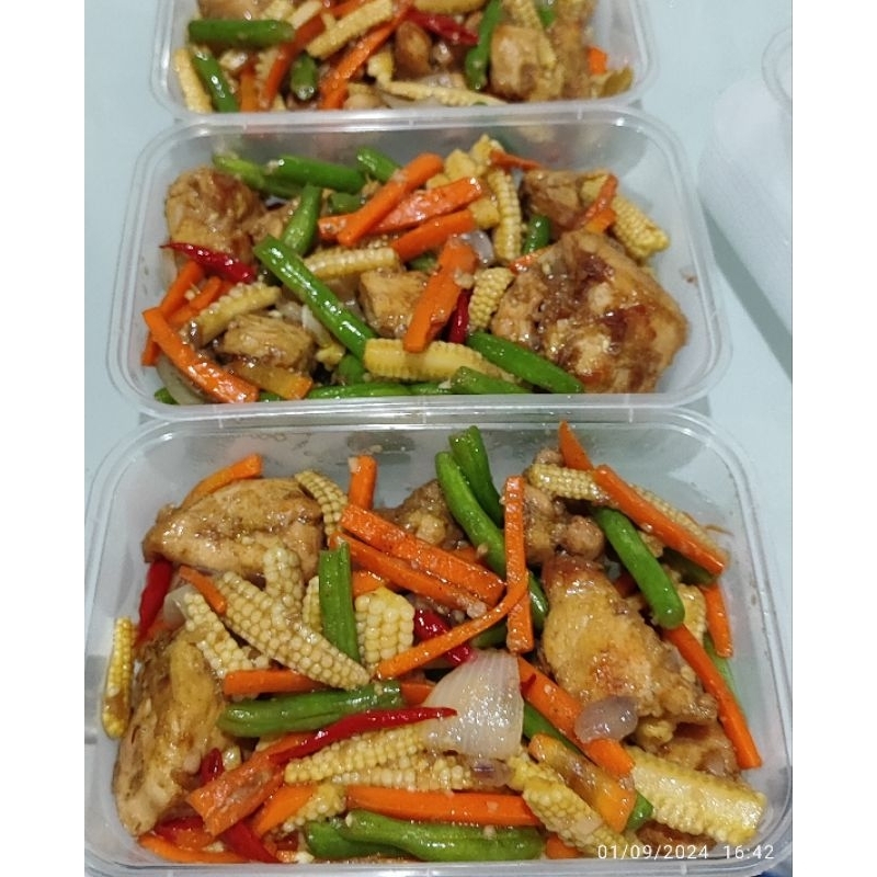 

Ayam sayur saus tiram