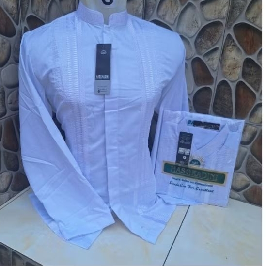Baju koko putih bersih pria - Koko putih khalisa